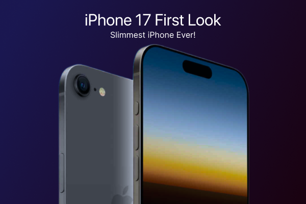 iPhone 17 First Look: Slimmest iPhone Ever!